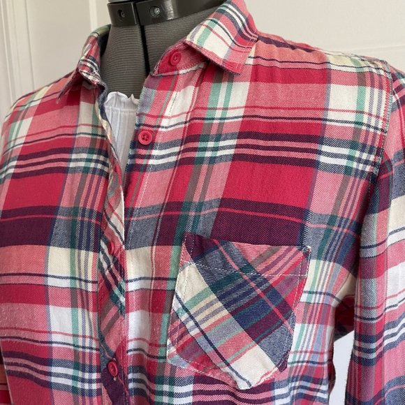 Uniqlo Button Down Shirt, Checkered, 100% cotton - Picture 3 of 8